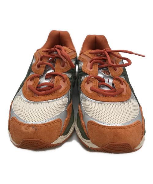 asics（アシックス）asics (アシックス) GEL-NYC オレンジ×カーキ サイズ:９の古着・服飾アイテム