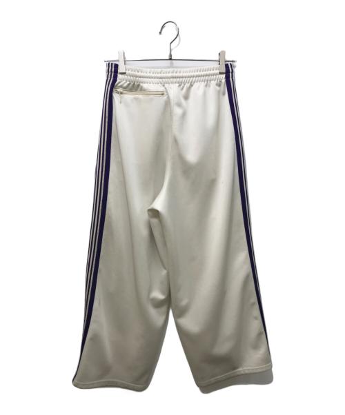 Needles（ニードルズ）Needles (ニードルズ) H.D. Track Pant ホワイト×パープル サイズ:Mの古着・服飾アイテム