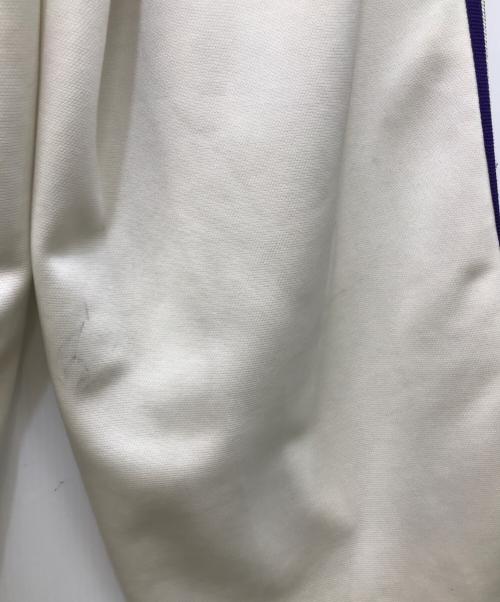 Needles（ニードルズ）Needles (ニードルズ) H.D. Track Pant ホワイト×パープル サイズ:Mの古着・服飾アイテム