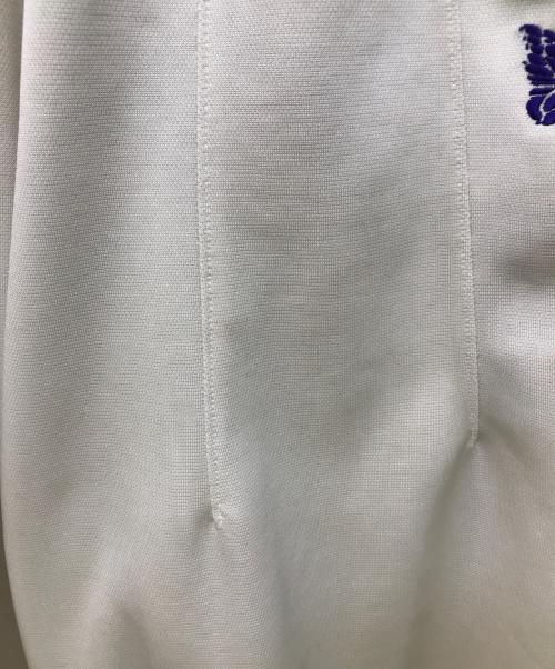 Needles（ニードルズ）Needles (ニードルズ) H.D. Track Pant ホワイト×パープル サイズ:Mの古着・服飾アイテム