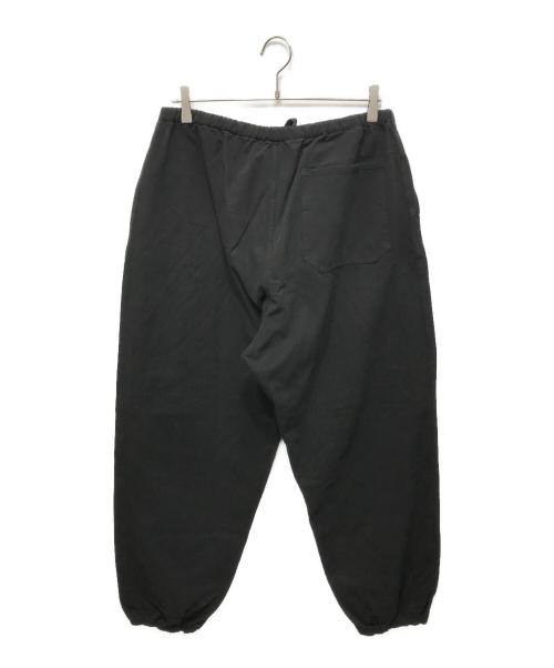 COMOLI（コモリ）COMOLI (コモリ) 製品染 ドローストリングパンツ ブラック サイズ:Lの古着・服飾アイテム