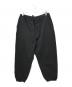 COMOLI（コモリ）の古着「製品染 ドローストリングパンツ」｜ブラック