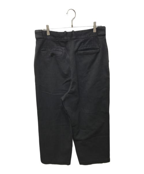 yokosakamoto（ヨウコサカモト）YOKOSAKAMOTO (ヨウコサカモト) コットンパンツ ブラック サイズ:Lの古着・服飾アイテム