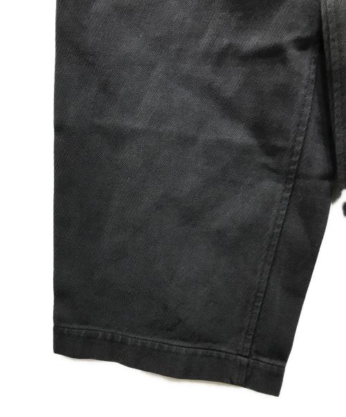 yokosakamoto（ヨウコサカモト）YOKOSAKAMOTO (ヨウコサカモト) コットンパンツ ブラック サイズ:Lの古着・服飾アイテム
