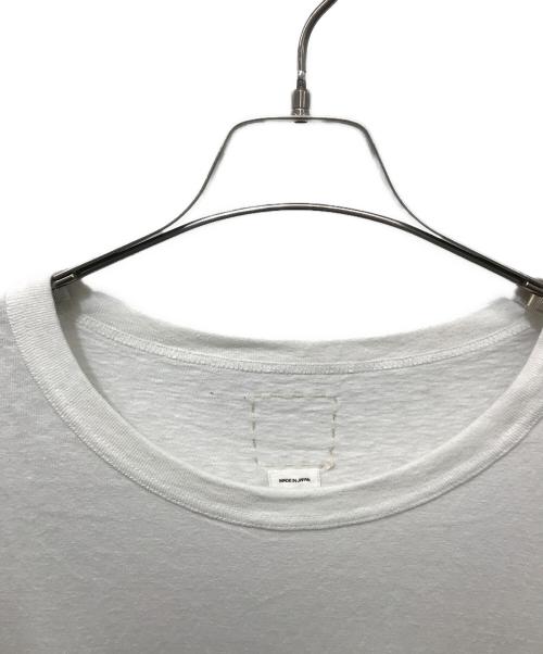 VISVIM（ビズビム）VISVIM (ビズビム) JUMBO TEE S/S T.I.T.L. ホワイト サイズ:5の古着・服飾アイテム