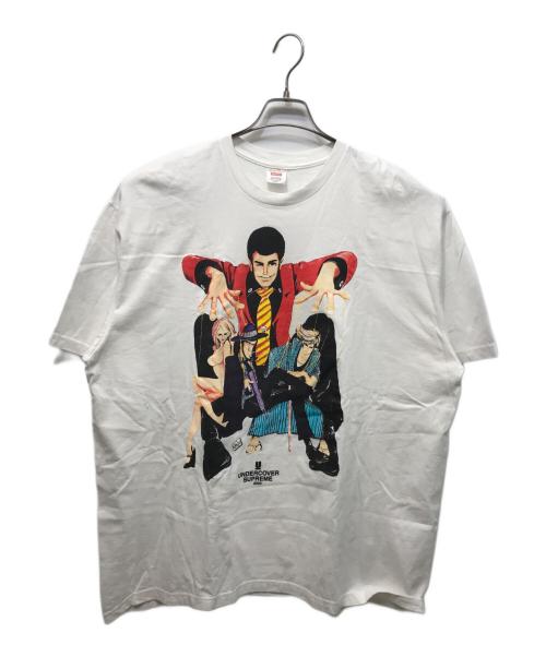 SUPREME（シュプリーム）Supreme (シュプリーム) UNDERCOVER (アンダーカバー) Lupin Tee ホワイト サイズ:XXLの古着・服飾アイテム