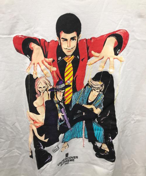 SUPREME（シュプリーム）Supreme (シュプリーム) UNDERCOVER (アンダーカバー) Lupin Tee ホワイト サイズ:XXLの古着・服飾アイテム