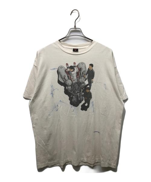 SAINT MICHAEL（セントマイケル）SAINT MICHAEL (セントマイケル) FD-SS TEE / BIKE ホワイト サイズ:XXLの古着・服飾アイテム