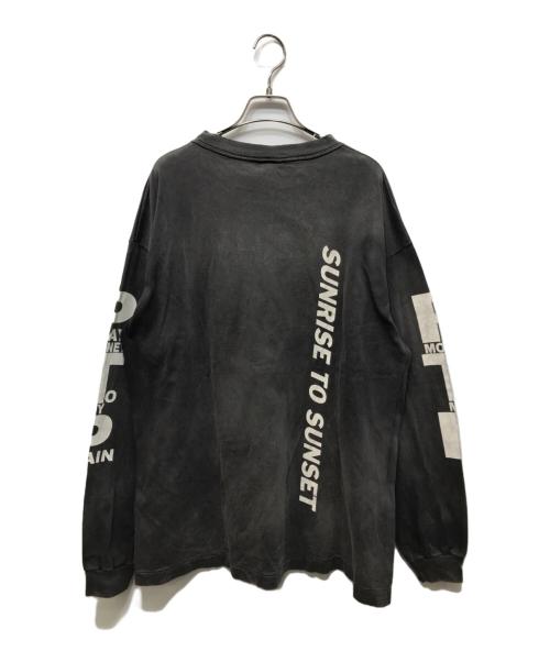 SAINT MICHAEL（セントマイケル）SAINT MICHAEL (セントマイケル) PTP  LS TEE/SR TO SS ブラック サイズ:XLの古着・服飾アイテム