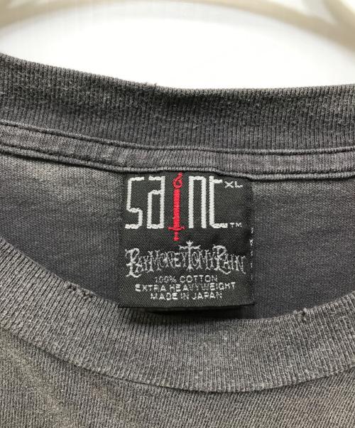SAINT MICHAEL（セントマイケル）SAINT MICHAEL (セントマイケル) PTP  LS TEE/SR TO SS ブラック サイズ:XLの古着・服飾アイテム