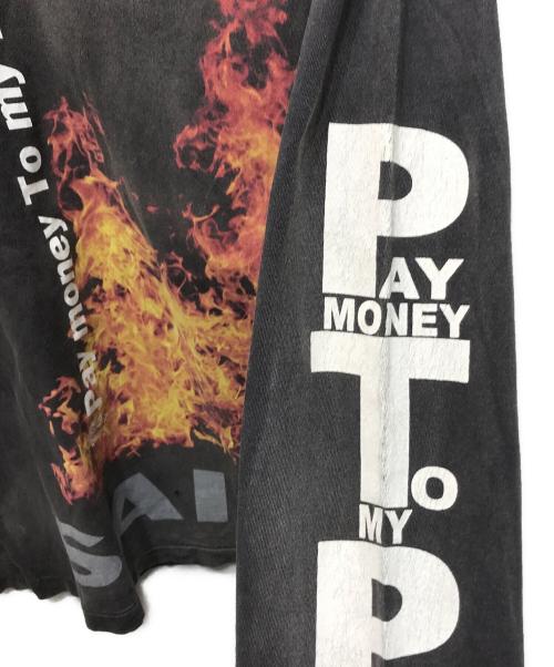 SAINT MICHAEL（セントマイケル）SAINT MICHAEL (セントマイケル) PTP  LS TEE/SR TO SS ブラック サイズ:XLの古着・服飾アイテム