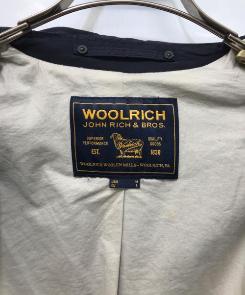 WOOLRICH（ウールリッチ）WOOLRICH (ウールリッチ) シングルコート ネイビー サイズ:Mの古着・服飾アイテム
