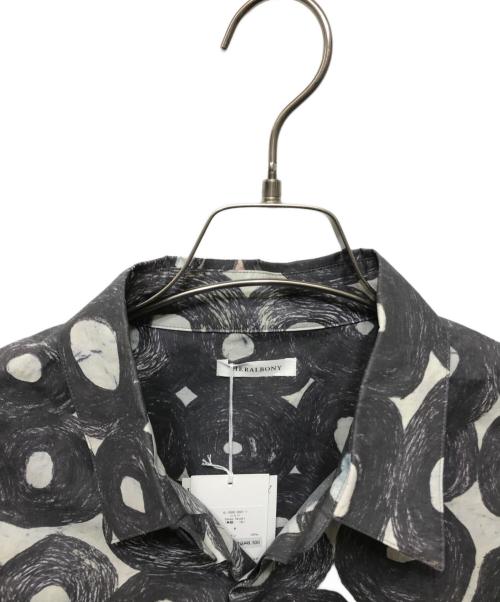 HERALBONY（ヘラルボニー）HERALBONY (ヘラルボニー) (無題)(丸)アート クラシック シャツ グレー サイズ:Mの古着・服飾アイテム