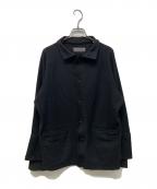 yohji yamamoto+noirヨウジヤマモトプリュスノアール）の古着「ウールジャケット」｜ブラック