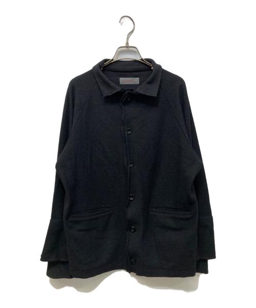 yohji yamamoto+noir（ヨウジヤマモトプリュスノアール）yohji yamamoto+noir (ヨウジヤマモトプリュスノアール) ウールジャケット ブラック サイズ:2の古着・服飾アイテム