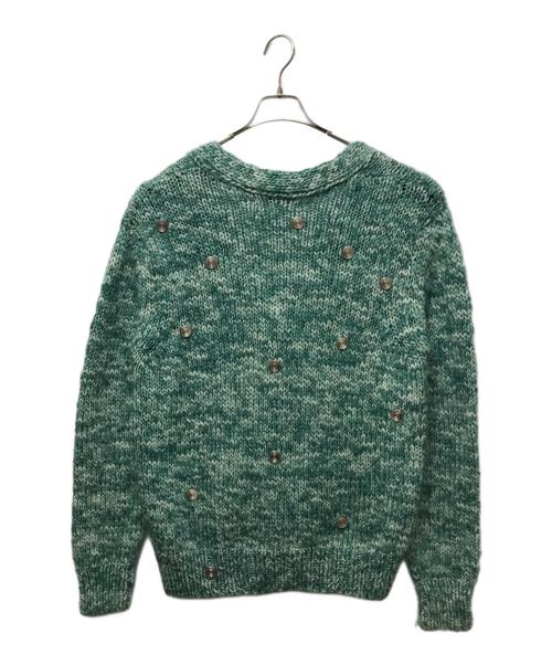 NAMACHEKO（ナマチェコ）NAMACHEKO (ナマチェコ) CYRUS CARDIGAN グリーン サイズ:Sの古着・服飾アイテム