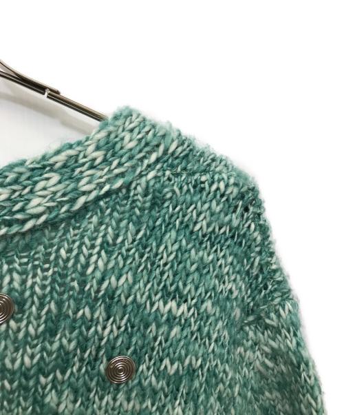 NAMACHEKO（ナマチェコ）NAMACHEKO (ナマチェコ) CYRUS CARDIGAN グリーン サイズ:Sの古着・服飾アイテム