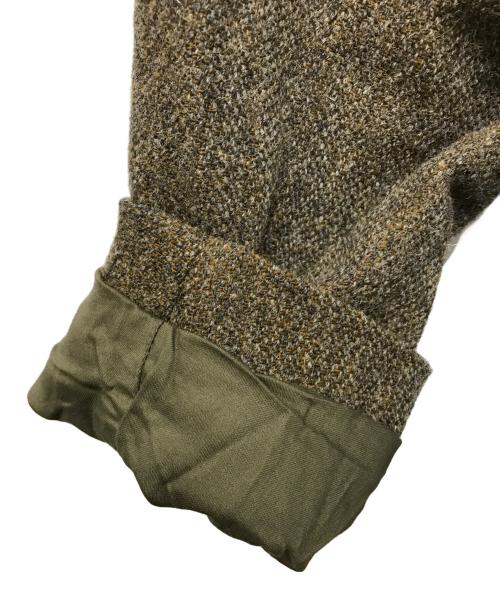 Vlas Blomme（ヴラスブラム）Vlas Blomme (ヴラスブラム) コルトレイクリネンブレンドコート ブラウン サイズ:SIZE 1の古着・服飾アイテム