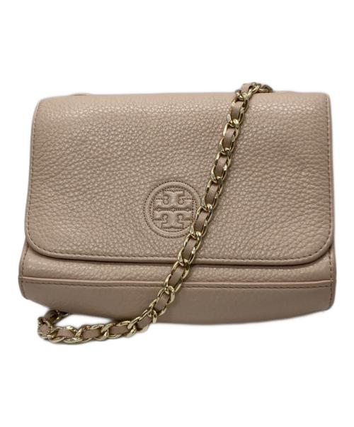 TORY BURCH（トリーバーチ）TORY BURCH (トリーバーチ) チェーンショルダーバッグ ピンクの古着・服飾アイテム