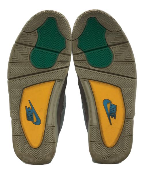 NIKE（ナイキ）NIKE (ナイキ) UNION (ユニオン) AIR JORDAN 4 SP グレー×ブルー×グリーン サイズ:29㎝の古着・服飾アイテム