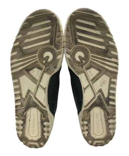 NEW BALANCE（ニューバランス）NEW BALANCE (ニューバランス) Aime Leon Dore (エメ レオン ドレ) 650 ハイカットスニーカー アイボリー×グリーン サイズ:27.5㎝の古着・服飾アイテム