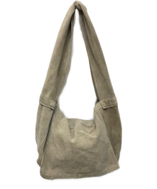 seven by seven（セブンバイセブン）SEVEN BY SEVEN (セブンバイセブン) LEATHER SHOURDER BAG グレーの古着・服飾アイテム