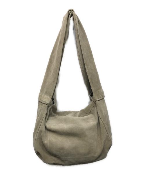 seven by seven（セブンバイセブン）SEVEN BY SEVEN (セブンバイセブン) LEATHER SHOURDER BAG グレーの古着・服飾アイテム