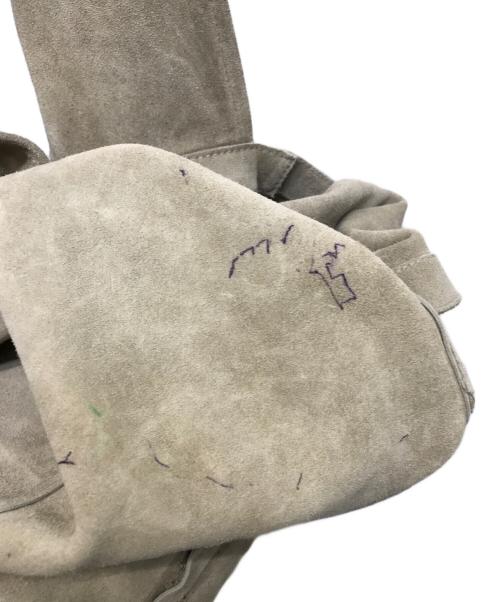 seven by seven（セブンバイセブン）SEVEN BY SEVEN (セブンバイセブン) LEATHER SHOURDER BAG グレーの古着・服飾アイテム