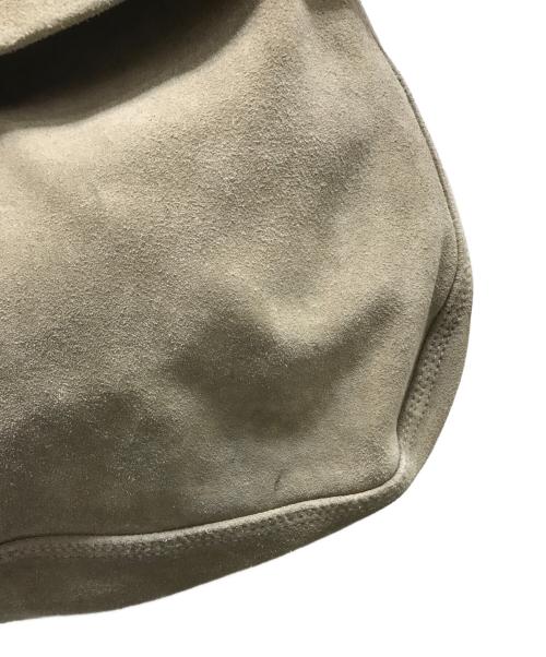 seven by seven（セブンバイセブン）SEVEN BY SEVEN (セブンバイセブン) LEATHER SHOURDER BAG グレーの古着・服飾アイテム