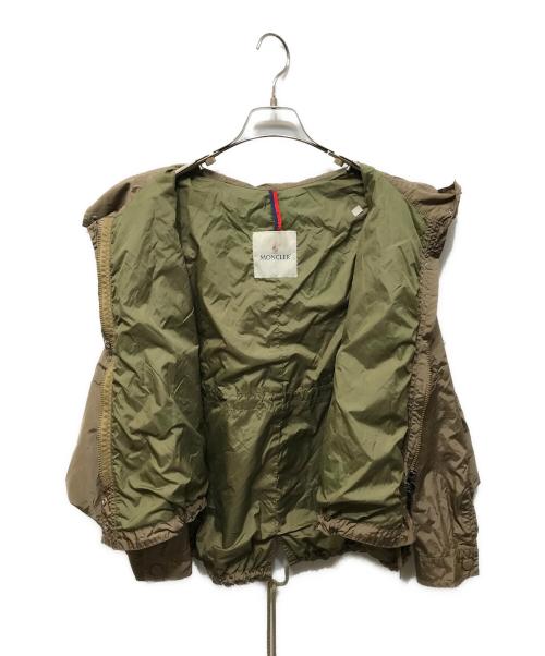 MONCLER（モンクレール）MONCLER (モンクレール) CHARENTES ナイロンジャケット カーキの古着・服飾アイテム