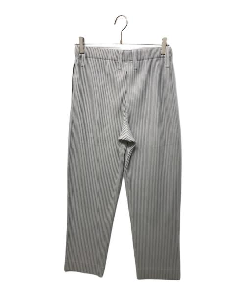 HOMME PLISSE ISSEY MIYAKE（オム プリッセ イッセイ ミヤケ）HOMME PLISSE ISSEY MIYAKE (オムプリッセ イッセイ ミヤケ) プリーツパンツ グレー サイズ:Sの古着・服飾アイテム