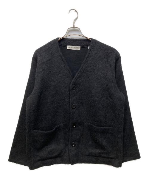 OUR LEGACY（アワーレガシー）OUR LEGACY (アワーレガシー) Mohair Cardigan ブラック サイズ:46の古着・服飾アイテム