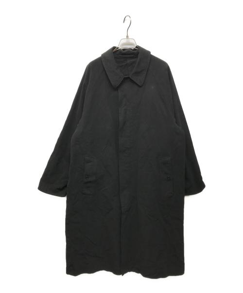 COMOLI（コモリ）COMOLI (コモリ) 製品染 バルカラーコート ブラック サイズ:Mの古着・服飾アイテム