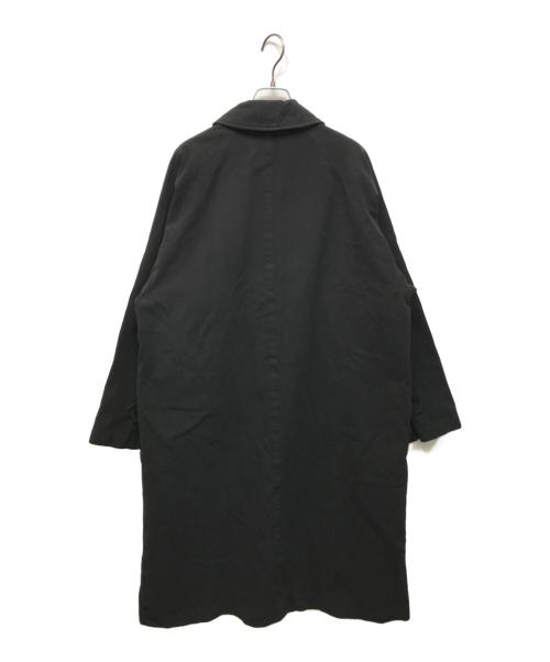 COMOLI（コモリ）COMOLI (コモリ) 製品染 バルカラーコート ブラック サイズ:Mの古着・服飾アイテム
