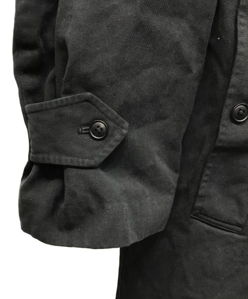COMOLI（コモリ）COMOLI (コモリ) 製品染 バルカラーコート ブラック サイズ:Mの古着・服飾アイテム