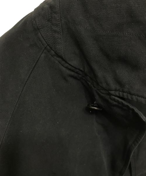 COMOLI（コモリ）COMOLI (コモリ) 製品染 バルカラーコート ブラック サイズ:Mの古着・服飾アイテム