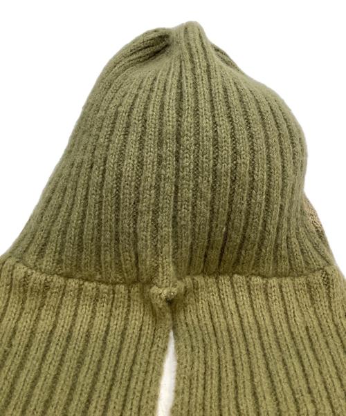 KAPITAL（キャピタル）KAPITAL (キャピタル) 5Gウール ツギハギ GALE Cap カーキの古着・服飾アイテム