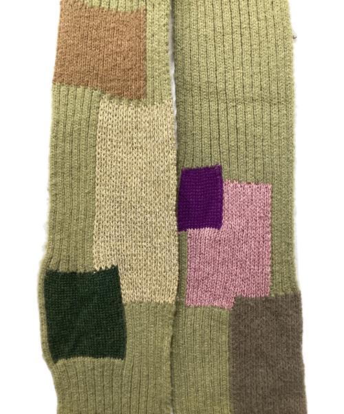 KAPITAL（キャピタル）KAPITAL (キャピタル) 5Gウール ツギハギ GALE Cap カーキの古着・服飾アイテム