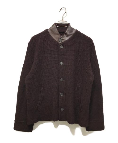 AROUSAL（アローサル）AROUSAL (アローサル) HOLY CARDIGAN ボルドー サイズ:SIZE 3の古着・服飾アイテム
