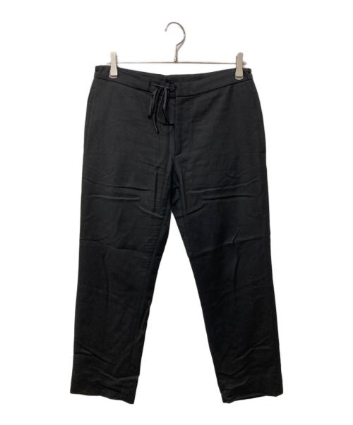Maison Margiela（メゾンマルジェラ）Maison Margiela (メゾンマルジェラ) Drawstring Pants ブラック サイズ:46の古着・服飾アイテム