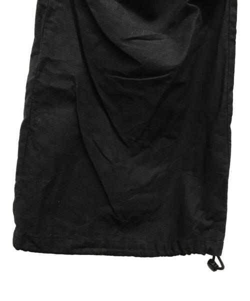 LIMI feu（リミフゥ）LIMI feu (リミフゥ) COTTON SERGE DRAWCORD PANTS ブラック サイズ:2の古着・服飾アイテム