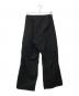 LIMI feu (リミフゥ) COTTON SERGE DRAWCORD PANTS ブラック サイズ:2：12000円