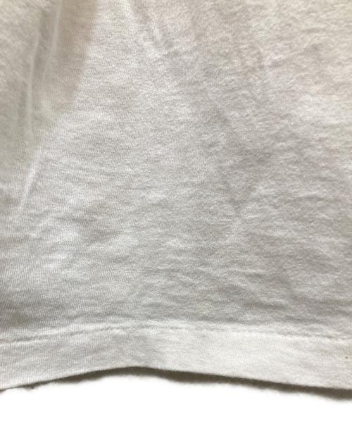 90'S PEARL JAM（パール・ジャム）90'S PEARL JAM (パール・ジャム) 1996 ニューヨークコンサート リンガーTシャツ ホワイト×レッド サイズ:Lの古着・服飾アイテム