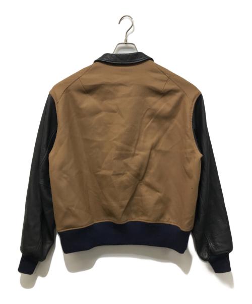 KAPTAIN SUNSHINE（キャプテンサンシャイン）KAPTAIN SUNSHINE (キャプテンサンシャイン) Award Jacket ブラウン×ブラック サイズ:SIZE 38の古着・服飾アイテム