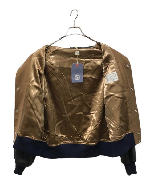 KAPTAIN SUNSHINE（キャプテンサンシャイン）KAPTAIN SUNSHINE (キャプテンサンシャイン) Award Jacket ブラウン×ブラック サイズ:SIZE 38の古着・服飾アイテム