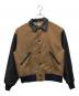KAPTAIN SUNSHINE（キャプテンサンシャイン）の古着「Award Jacket」｜ブラウン×ブラック
