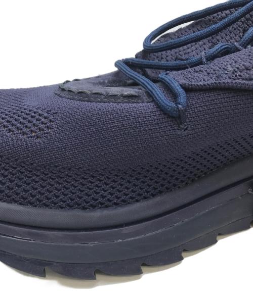 Ferragamo（フェラガモ）Ferragamo (フェラガモ) Nima Knit-Blue-Low-top Sneakers-10 ネイビー サイズ:10の古着・服飾アイテム