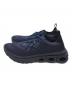 Ferragamo (フェラガモ) Nima Knit-Blue-Low-top Sneakers-10 ネイビー サイズ:10：21000円