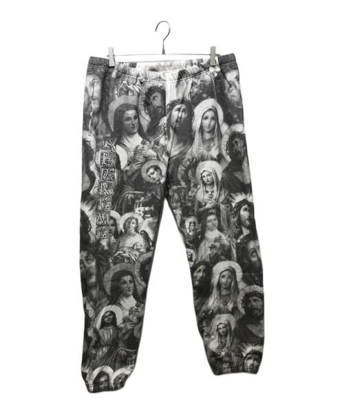 SUPREME（シュプリーム）Supreme (シュプリーム) Jesus and Mary Sweatpant グレー×ホワイト サイズ:XLの古着・服飾アイテム