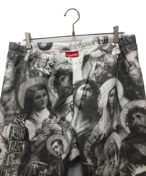 SUPREME（シュプリーム）Supreme (シュプリーム) Jesus and Mary Sweatpant グレー×ホワイト サイズ:XLの古着・服飾アイテム
